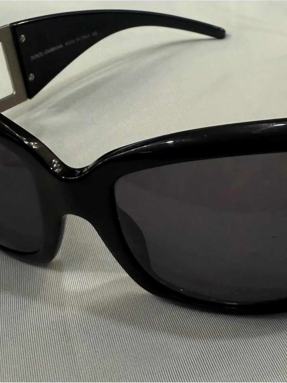 Dolce & Gabbana Crystal-Embellished Black Women's Sunglasses